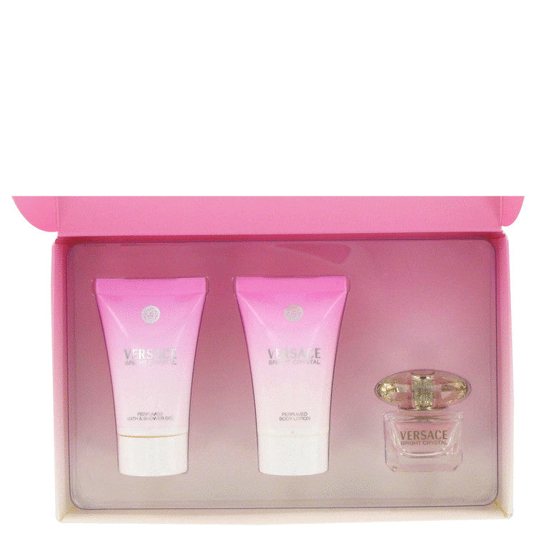 Bright Crystal by Versace Gift Set -- for Women
