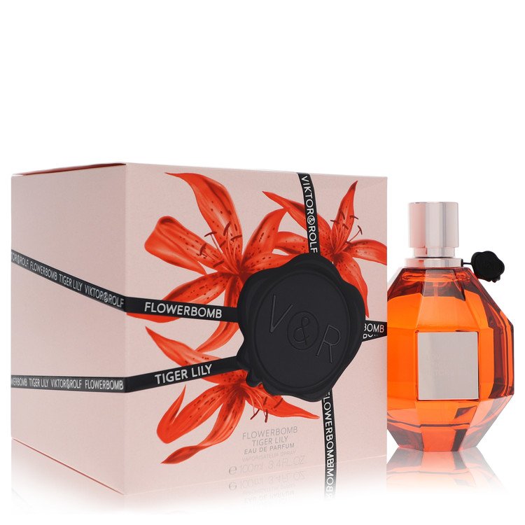 Flowerbomb Tiger Lily by Viktor & Rolf Eau De Parfum Spray for Women