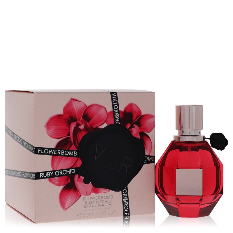 Flowerbomb Ruby Orchid by Viktor & Rolf Eau De Parfum Spray for Women