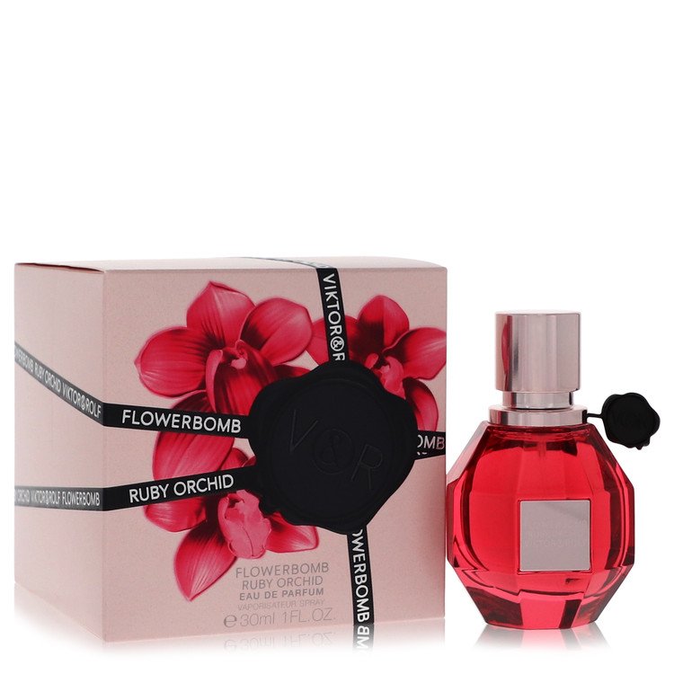 Flowerbomb Ruby Orchid by Viktor & Rolf Eau De Parfum Spray for Women