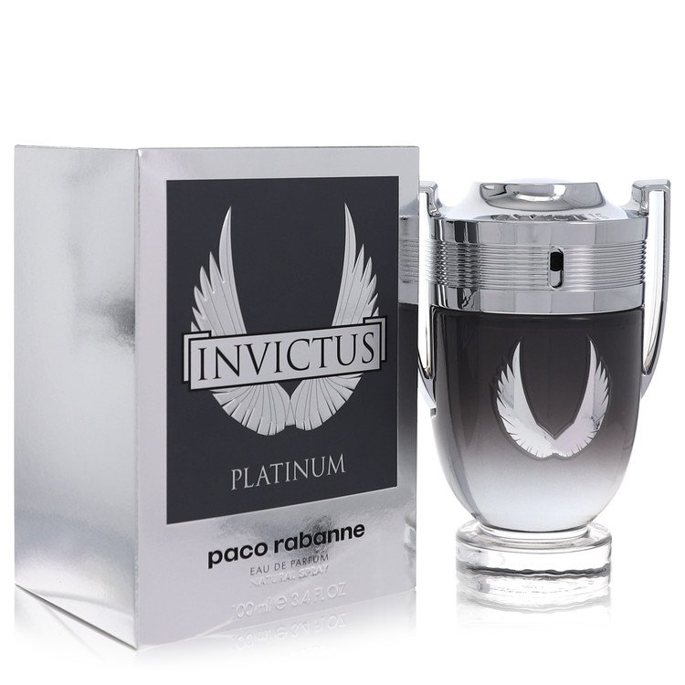 Invictus Platinum by Paco Rabanne Eau De Parfum Spray for Men