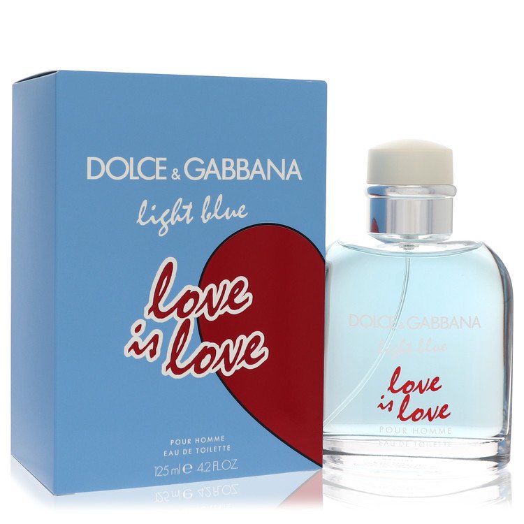 Light Blue Love Is Love by Dolce & Gabbana Eau De Toilette Spray for Men