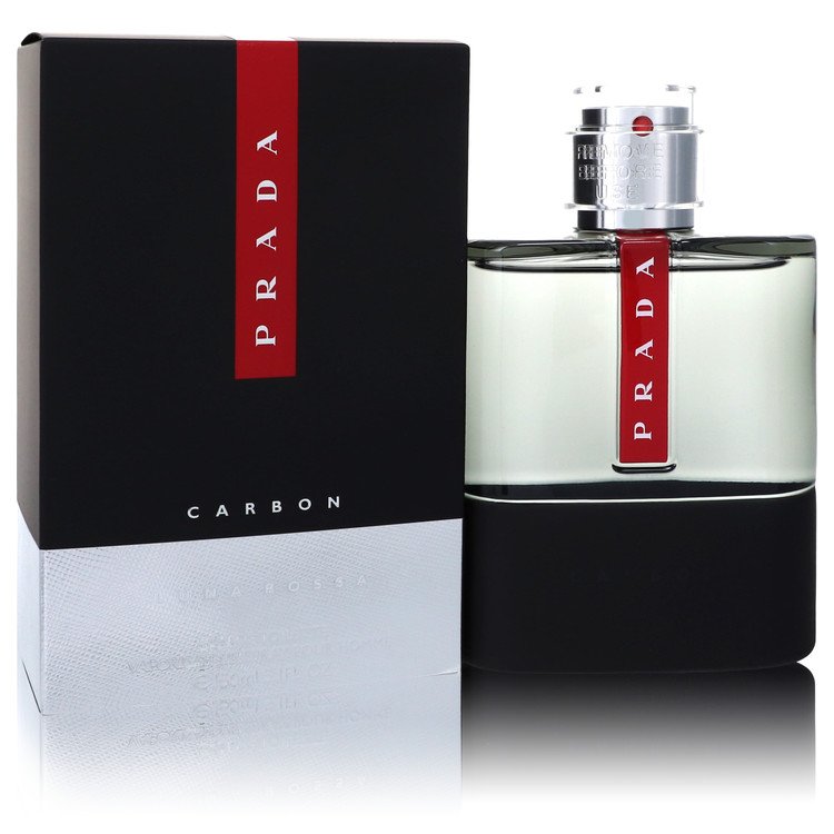 Prada Luna Rossa Carbon by Prada Eau De Toilette Spray for Men