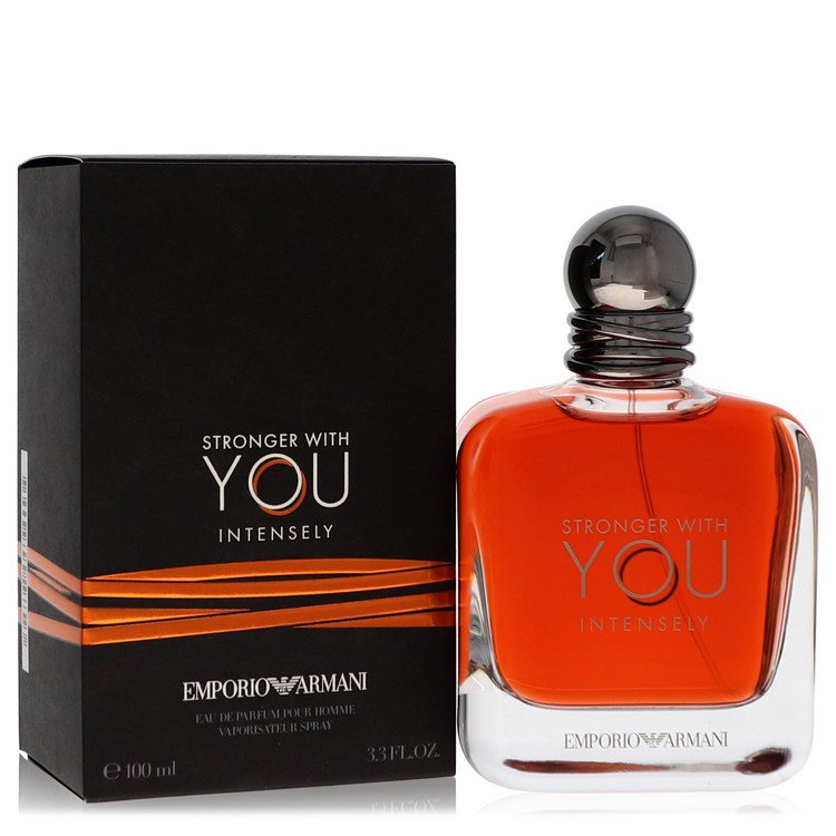 Stronger With You Intensely by Giorgio Armani Eau De Parfum Spray for Men