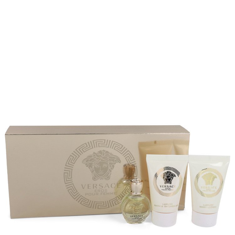 Versace Eros by Versace Gift Set -- for Women